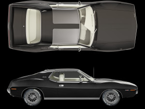 AMC javelin-1971 3D Model