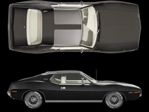AMC javelin-1971 3D Model
