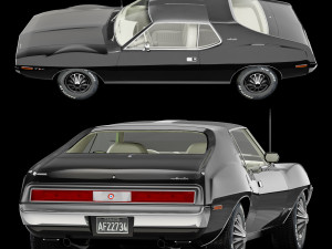 AMC javelin-1971 3D Model