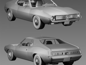 AMC javelin-1971 3D Model