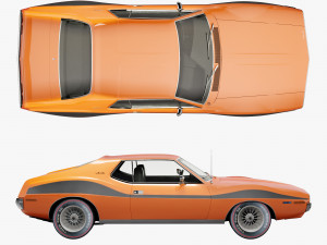 AMC javelin-1972 3D Model