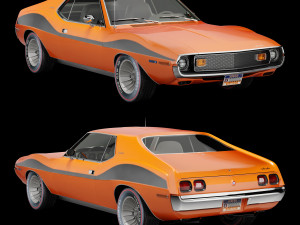 AMC javelin-1972 3D Model
