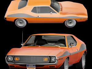 AMC javelin-1972 3D Model