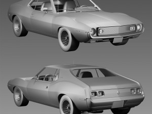AMC javelin-1972 3D Model