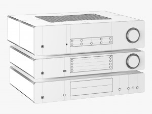 Cambridge audio cxa 81-cxn v2-cxc 3D Model