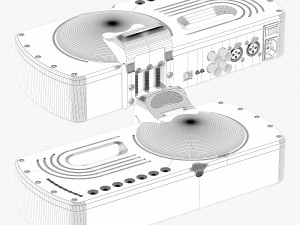 Chord electronics etude-blu mkII-dave dac 3D Model