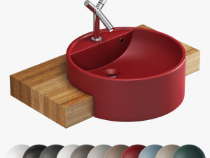 Ceramica flaminia 322 twin 3D 모델