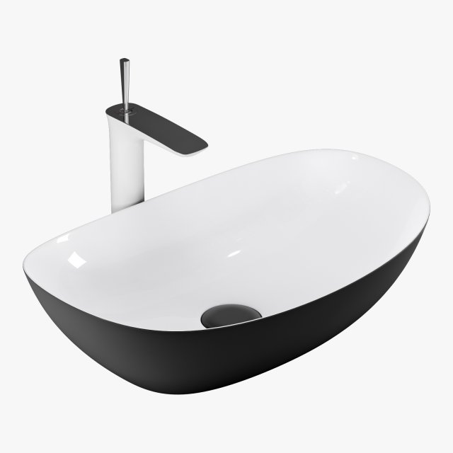 Rea royal washbasin Modelo 3D .c4d .max .obj .3ds .fbx .stl .blend 