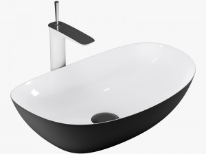 Rea royal washbasin 3D 모델