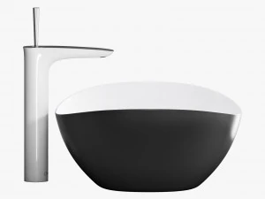 Rea royal washbasin 3D Model
