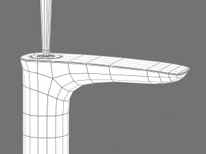 Rea royal washbasin 3D Model