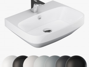 Simas baden baden bb 10 washbasin 3D Model