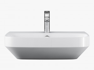 Simas baden baden bb 10 washbasin Model 3D