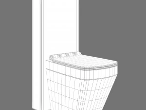 Simas baden baden bb 01 ct 09 toilet 3D Model