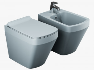 Simas baden baden bb 01 bb 04 toilet 3D Model