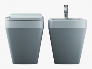 Simas baden baden bb 01 bb 04 toilet 3D मॉडल