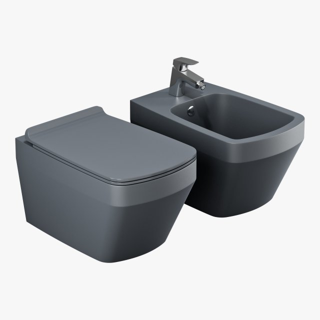 Simas baden baden bb 18 bb 19 toilet 3D Модель .c4d .max .obj .3ds .fbx .stl .blend 