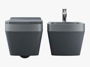 Simas baden baden bb 18 bb 19 toilet 3D Модель