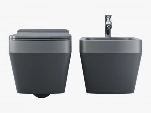 Simas baden baden bb 18 bb 19 toilet 3D Model