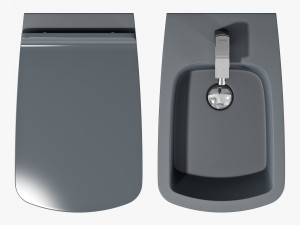 Simas baden baden bb 18 bb 19 toilet 3D Модель