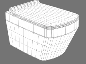 Simas baden baden bb 18 bb 19 toilet 3D Model