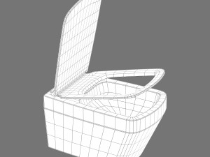 Simas baden baden bb 18 bb 19 toilet 3D Модель