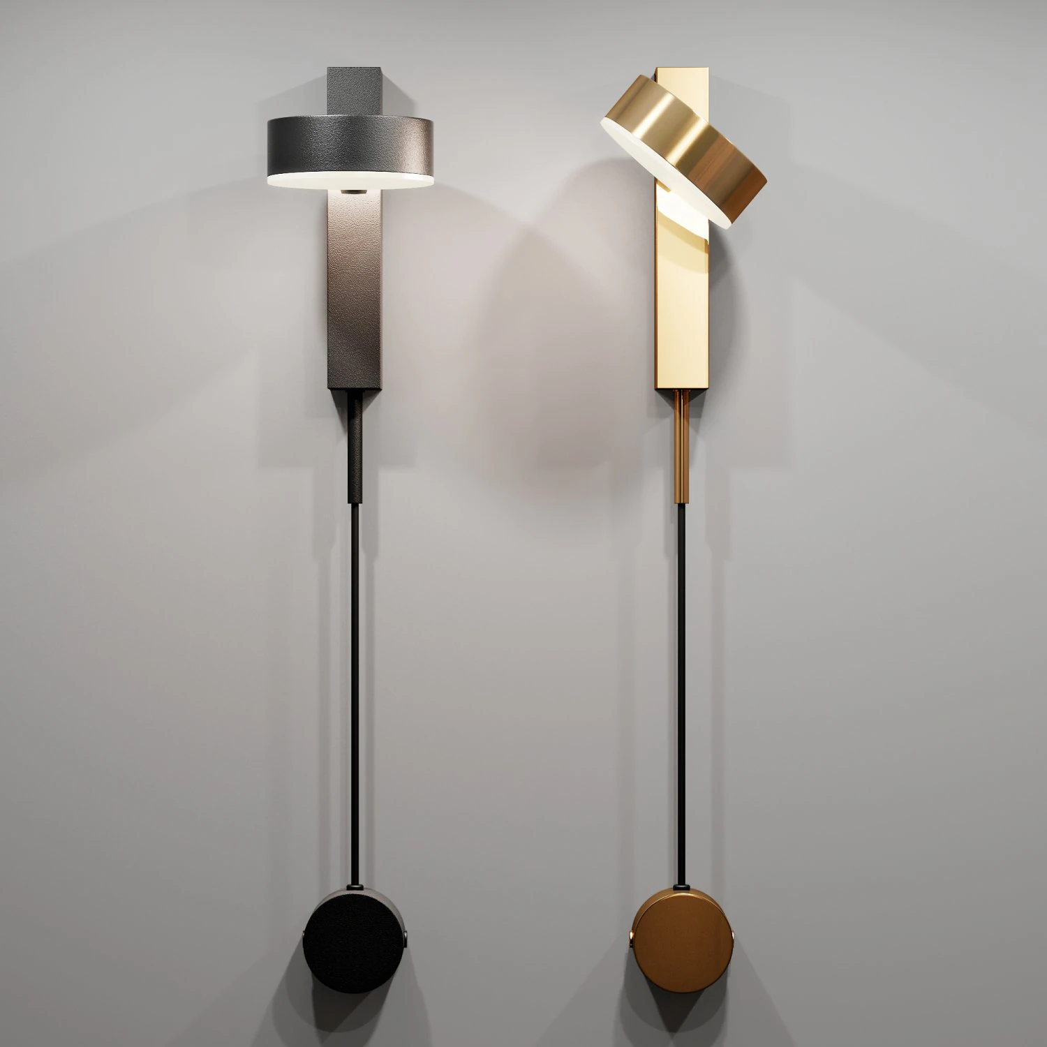Domosvet design wall lamp 3D Model .c4d .max .obj .3ds .fbx .stl .blend 