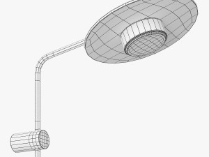Nowodvorski disk I sconce Modello 3D