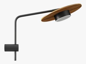 Nowodvorski disk I sconce Modello 3D