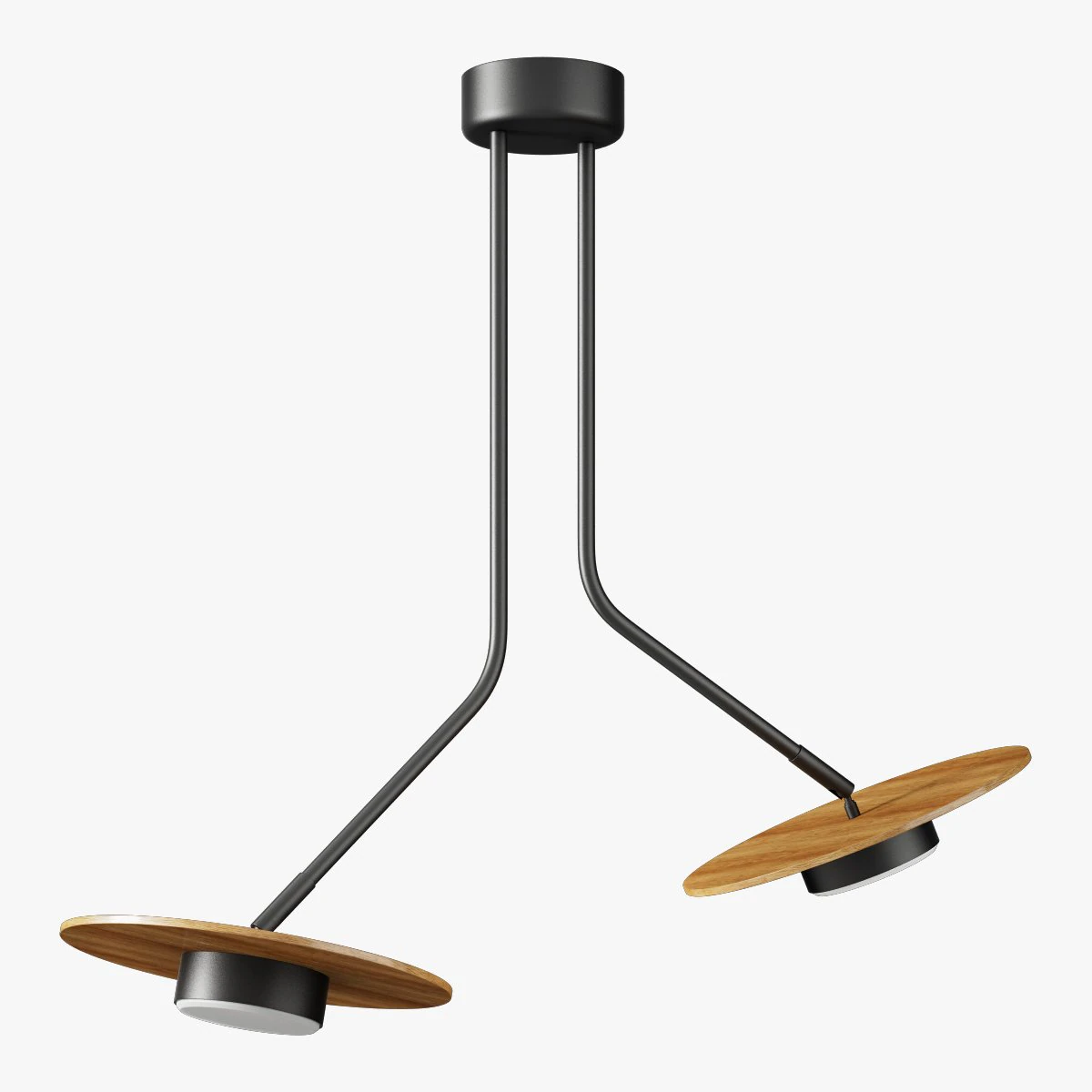 Nowodvorski disk II suspended lamp 3D Model .c4d .max .obj .3ds .fbx .stl .blend 