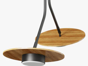Nowodvorski disk II suspended lamp 3D Model