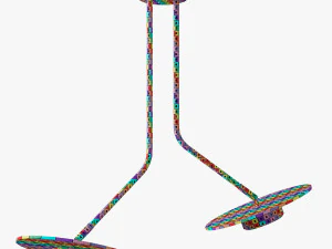 Nowodvorski disk II suspended lamp 3D Model