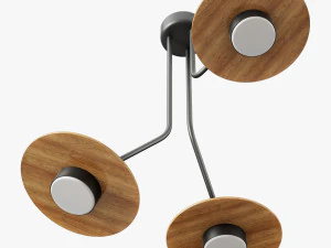 L&aacute;mpara colgante Nowodvorski disco III Modelo 3D