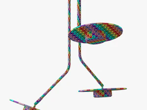 L&aacute;mpara colgante Nowodvorski disco III Modelo 3D