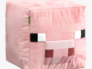 Minecraft ottoman set 002 3D 모델
