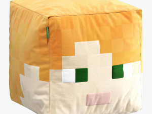Minecraft ottoman set 003 3D Model