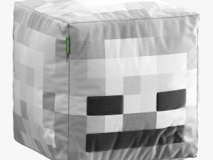 Minecraft ottoman set 003 3D Model