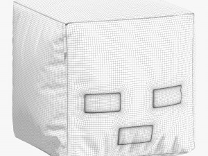 Minecraft ottoman set 003 3D Model