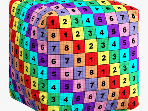 Minecraft ottoman set 004 Modelo 3D