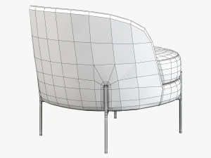 Vetro mebel bella rose armchair 3D Model