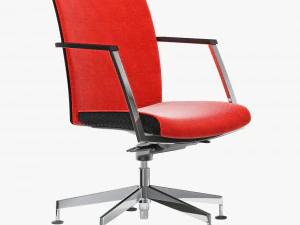 Dauphin high way comfort conference office chair 3D Model