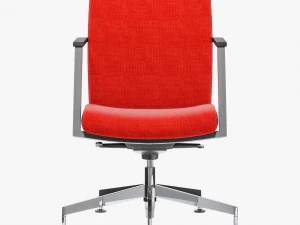Dauphin high way comfort conference office chair 3D Model