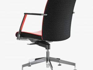 Dauphin high way comfort conference office chair 3D Model