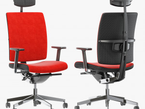 Dauphin high way comfort office chair 3D Model