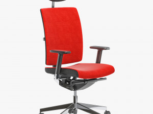 Dauphin high way comfort office chair Model 3D