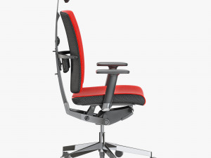 Dauphin high way comfort office chair Model 3D