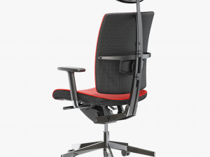 Dauphin high way comfort office chair Model 3D