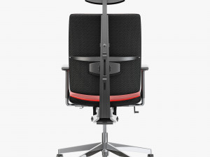 Dauphin high way comfort office chair Model 3D