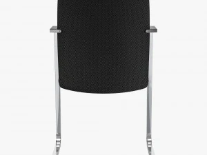 Dauphin high way comfort visitor office chair 3D Model