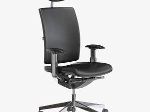Dauphin high way executive office chair 3D Model